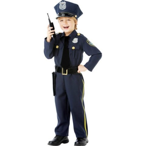 Strój, Kostium przebranie Policjant 8-10 lat Strój, Kostium przebranie Policjant 8-10 lat