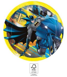 Talerze papierowe Batman Next Generation, 23 cm, 8 szt.