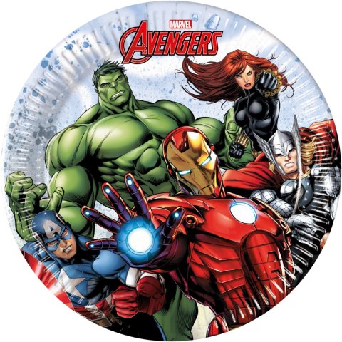Talerzyki Avengers Infinity Stones, 20 cm, 8 szt. Talerzyki Avengers Infinity Stones, 20 cm, 8 szt.