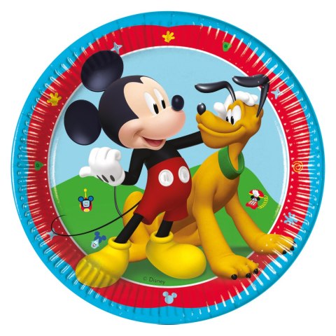 Talerzyki Myszka Mickey Miki 20 cm, 8 szt. Talerzyki Myszka Mickey Miki 20 cm, 8 szt.