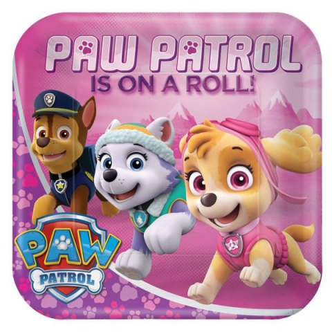 Talerzyki papierowe PSI PATROL Skye Everest Chase 23cm, 8szt. Talerzyki papierowe PSI PATROL Skye Everest Chase 23cm, 8szt.