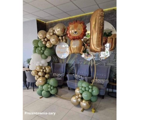 Balon Foliowy Lew, dżungla Safari 81cm Balon Foliowy Lew, dżungla Safari 81cm