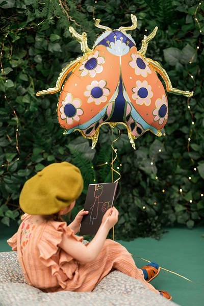 Balon foliowy Biedronka, 87x75 cm Balon foliowy Biedronka, 87x75 cm