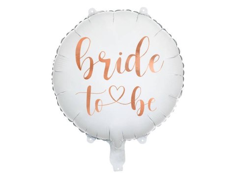 Balon foliowy Bride to be, rose gold 45 cm Balon foliowy Bride to be, rose gold 45 cm