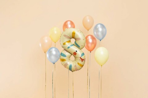 Balon foliowy Cyfra 8 - Wąż, 88 cm Balon foliowy Cyfra 8 - Wąż, 88 cm