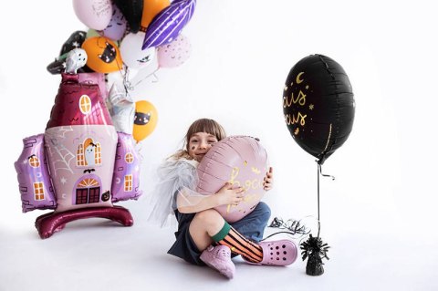 Balon foliowy Hocus Pocus, halloween 45 cm, różowy Balon foliowy Hocus Pocus, halloween 45 cm, różowy