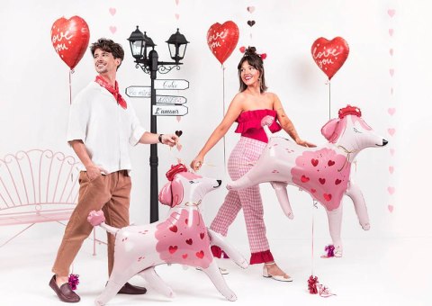 Balon foliowy Pudel, 119x108 cm Balon foliowy Pudel, 119x108 cm