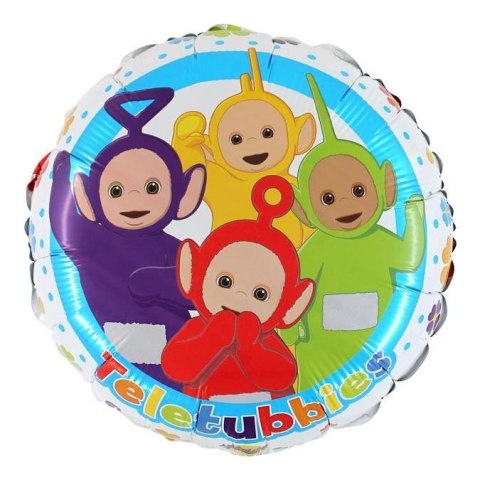 Balon foliowy Teletubisie okrągły 46 cm Balon foliowy Teletubisie okrągły 46 cm
