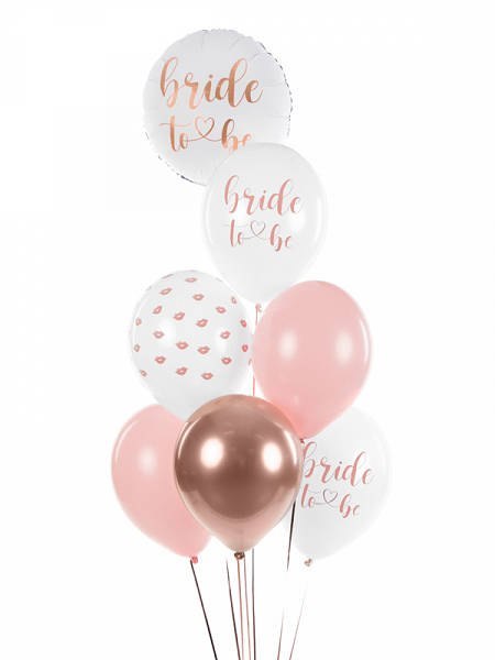 Balony lateksowe Bride to be na Wieczór Panieński 30cm, 6 szt. Balony lateksowe Bride to be na Wieczór Panieński 30cm, 6 szt.