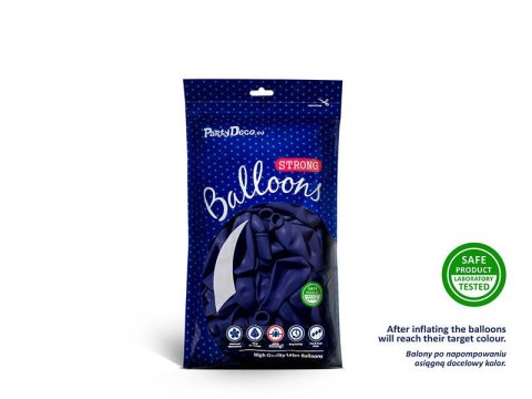 Balony lateksowe, Granatowe, Pastelowe Royal Blue, 12cm, 100 szt. Balony lateksowe, Granatowe, Pastelowe Royal Blue, 12cm, 100 szt.