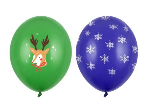 Balony lateksowe Merry Christmas 30cm, 50 sztuk Balony lateksowe Merry Christmas 30cm, 50 sztuk