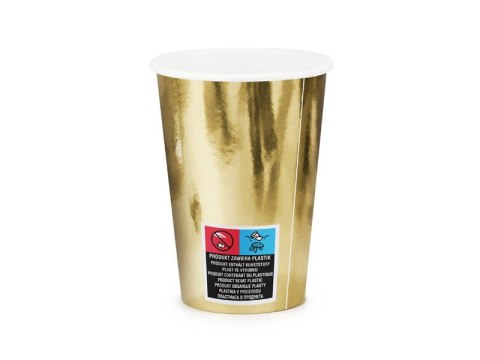 Kubeczki złote, 220ml, 6 szt. Kubeczki złote, 220ml, 6 szt.