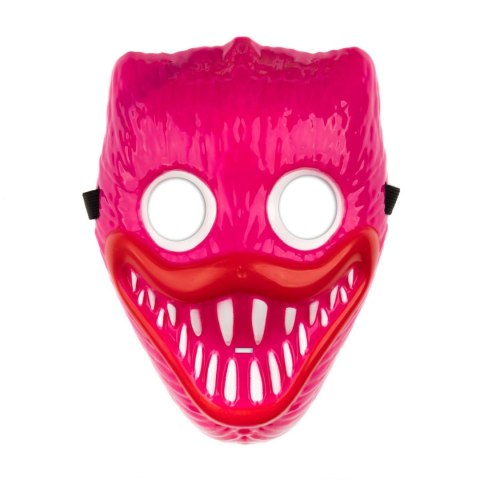 Maska przebranie Huggy Wuggy monster różowa Maska przebranie Huggy Wuggy monster różowa