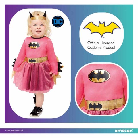 Strój, Kostium Różowa Batgirl 6-12 miesięcy Strój, Kostium Różowa Batgirl 6-12 miesięcy