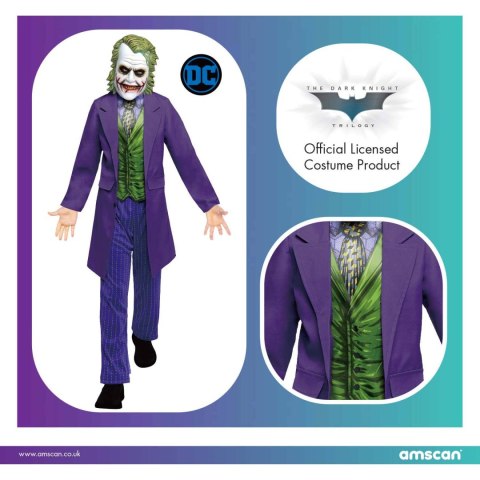 Strój, Kostium przebranie Joker 8-10 lat Strój, Kostium przebranie Joker 8-10 lat