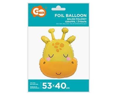Balon foliowy Żyrafa, 53 x 40 cm Balon foliowy Żyrafa, 53 x 40 cm