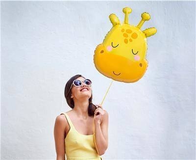 Balon foliowy Żyrafa, 53 x 40 cm Balon foliowy Żyrafa, 53 x 40 cm