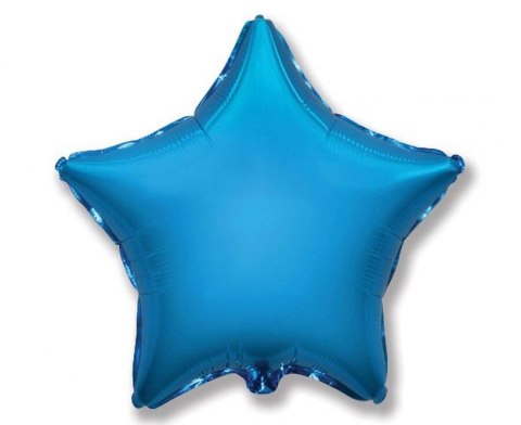 Balon foliowy gwiazdka, niebieska, 46 cm Balon foliowy gwiazdka, niebieska, 46 cm