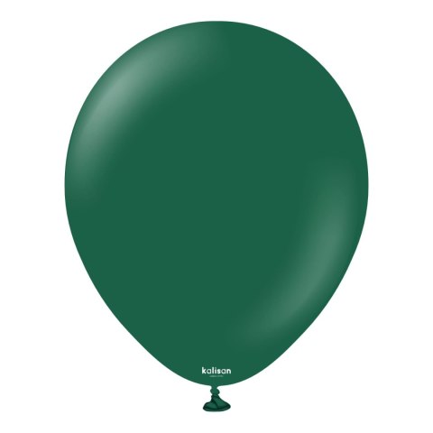 Balony lateksowe Kalisan Dark Green, c. zielony 13cm, 100 szt. Balony lateksowe Kalisan Dark Green, c. zielony 13cm, 100 szt.