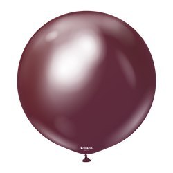 Balony lateksowe Mirror Burgundy, 45 cm, 1 szt. Balony lateksowe Mirror Burgundy, 45 cm, 1 szt.