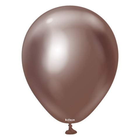 Balony lateksowe Mirror Chocolate, brązowy, 45 cm, 25 szt. Balony lateksowe Mirror Chocolate, brązowy, 45 cm, 25 szt.