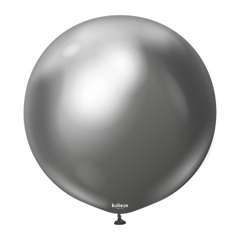 Balony lateksowe Mirror Space Grey, szarny, 60 cm, 2 szt. Balony lateksowe Mirror Space Grey, szarny, 60 cm, 2 szt.