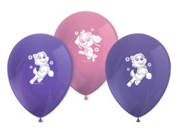 Balony lateksowe Psi Patrol Skye And Everest, 8szt