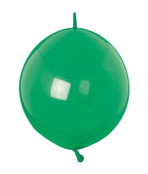 Balony lateksowe Zielone z łącznikiem, Crystal E-Link Festive Green, 30cm, 50 szt. Balony lateksowe Zielone z łącznikiem, Crystal E-Link Festive Green, 30cm, 50 szt.