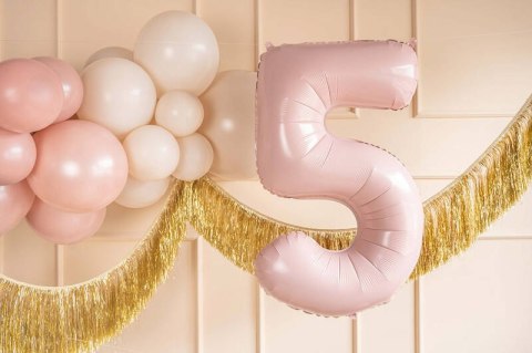 Balon foliowy Cyfra ''5'', 72cm, jasny różowy Balon foliowy Cyfra ''5'', 72cm, jasny różowy