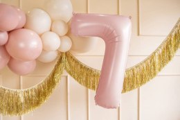 Balon foliowy Cyfra ''7'', 72cm, jasny różowy