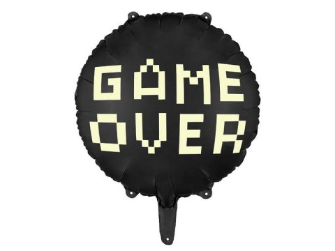 Balon foliowy Game Over, 46 cm Balon foliowy Game Over, 46 cm