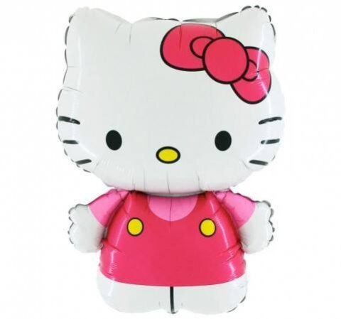 Balon foliowy Hello Kitty, 53cm Balon foliowy Hello Kitty, 53cm