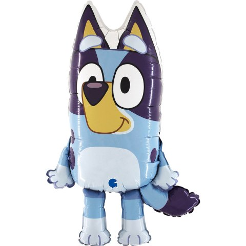 Balon foliowy Pies Bluey 91cm - pakowany Balon foliowy Pies Bluey 91cm - pakowany