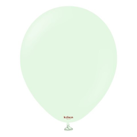 Balony Kalisan Macaron Pale Green, zielony, 30 cm, 100 szt.