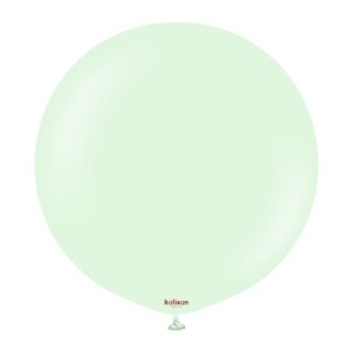 Balony Kalisan Macaron Pale Green, zielony, 45 cm, 1 szt.