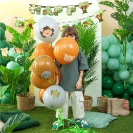 Balony Leśni przyjaciele, 8szt., 30cm
