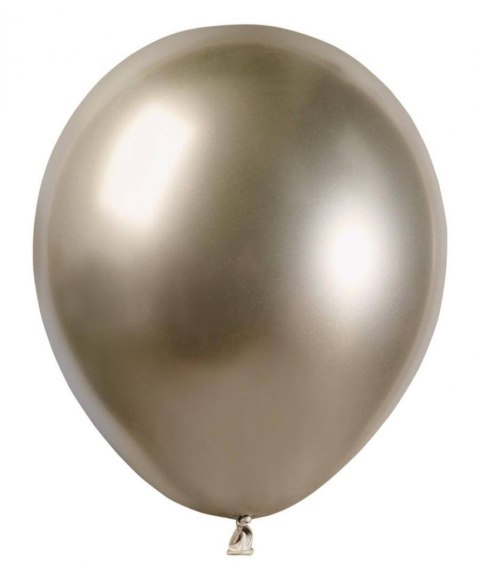 Balony Złote, Szampańskie Chrome, Shiny Prosecco, 12cm, 100 szt. Balony Złote, Szampańskie Chrome, Shiny Prosecco, 12cm, 100 szt.
