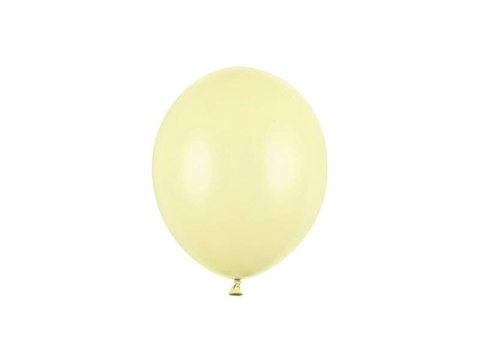 Balony lateksowe Strong, Żółte, Pastelowe Light Yellow, 30cm, 50 szt.