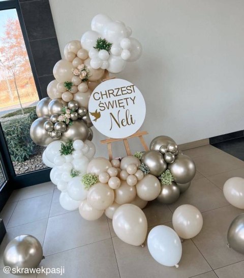 Balony lateksowe, Złote, Szampańskie, Shiny Prosecco, 33 cm, 50 szt. Balony lateksowe, Złote, Szampańskie, Shiny Prosecco, 33 cm, 50 szt.