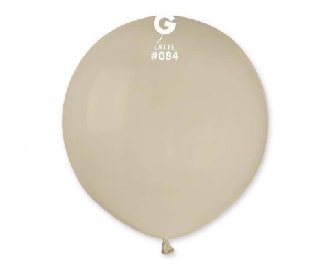 Balony lateksowe pastelowe Latte 84, 48cm, 25 szt. Balony lateksowe pastelowe Latte 84, 48cm, 25 szt.