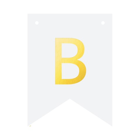 Baner DIY 16x12 cm - literka B Baner DIY 16x12 cm - literka B
