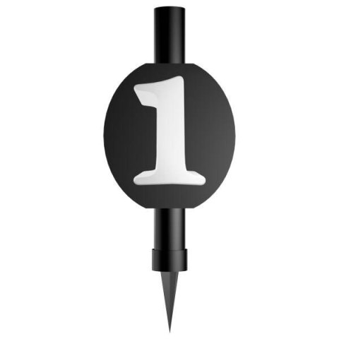 Fontanna do tortu, z cyfrą 1, 12cm Fontanna do tortu, z cyfrą 1, 12cm