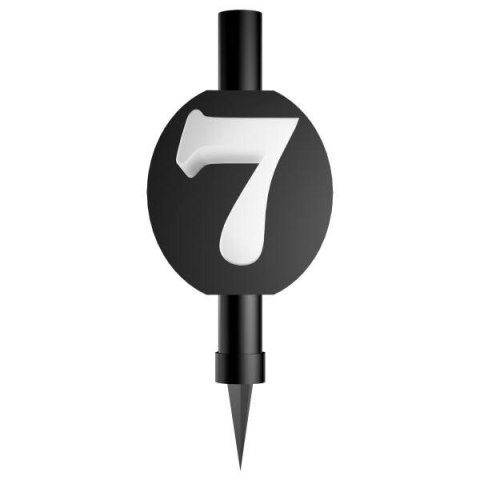 Fontanna do tortu, z cyfrą 7, 12cm Fontanna do tortu, z cyfrą 7, 12cm