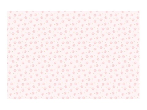 Obrus papierowy Łapki, 180x120 cm Obrus papierowy Łapki, 180x120 cm