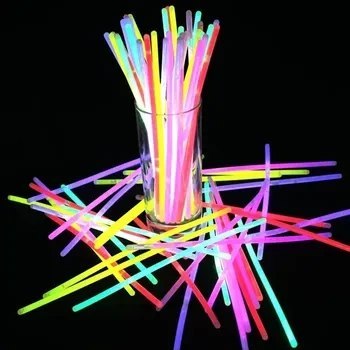 Świecące bransoletki fluorescencyjne, opaski party 100szt. Świecące bransoletki fluorescencyjne, opaski party 100szt.