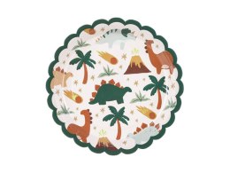 Talerzyki Dinozaury, Dino 18cm, 6szt
