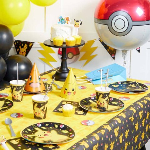 Talerzyki papierowe Pokemon Pikachu, 23 cm, 8 szt. Talerzyki papierowe Pokemon Pikachu, 23 cm, 8 szt.