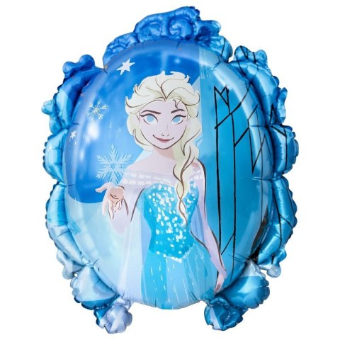 Balon Foliowy Frozen, Kraina Lodu, Dwustronny, Lustro, Anna i Elsa , 45 × 59 cm Balon Foliowy Frozen, Kraina Lodu, Dwustronny, Lustro, Anna i Elsa , 45 × 59 cm