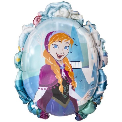 Balon Foliowy Frozen, Kraina Lodu, Dwustronny, Lustro, Anna i Elsa , 45 × 59 cm Balon Foliowy Frozen, Kraina Lodu, Dwustronny, Lustro, Anna i Elsa , 45 × 59 cm