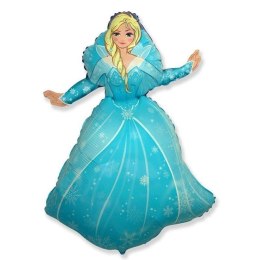 Balon Foliowy Księżniczka Elsa - Kraina Lodu, 35 cm, to patyk